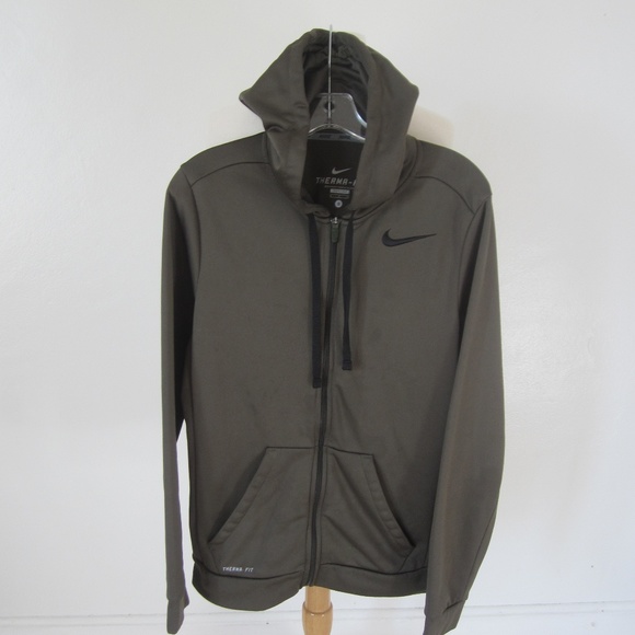 nike olive green hoodie women's